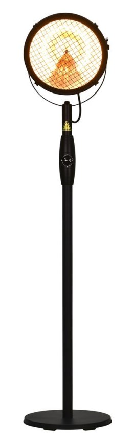 Stalowy ogrzewacz tarasowy Activejet APH-2070S (900W/1200W/2100W)