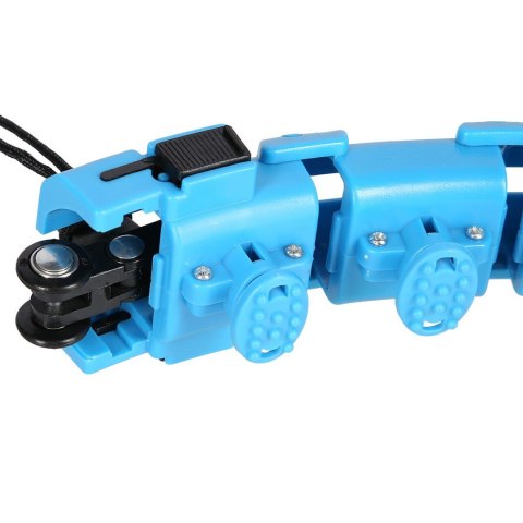 Hula Hop One Fitness OHA01 z obciążnikiem i wypustkami niebieski Hula Hop One Fitness OHA01 z obciążnikiem i wypustkami niebieski