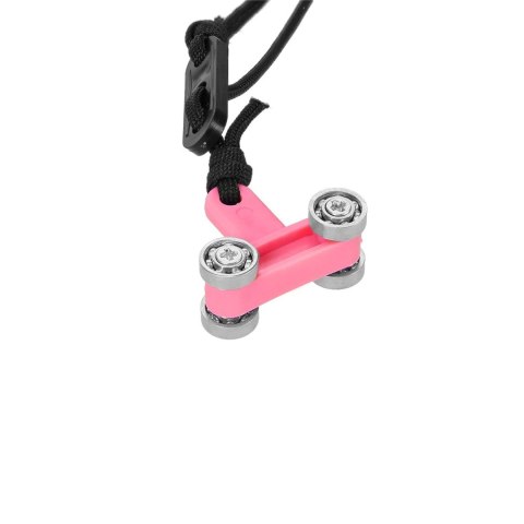 Hula Hop One Fitness OHA02 z obciążnikiem i wypustkami różowy Hula Hop One Fitness OHA02 z obciążnikiem i wypustkami różowy