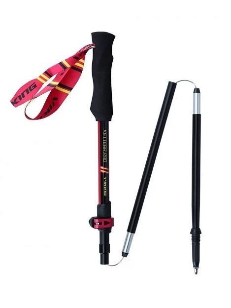 Kije Viking Kettera Pro Lady Trekking czarno/fuksjowe Kije Viking Kettera Pro Lady Trekking czarno/fuksjowe