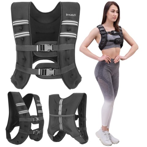 Kamizelka treningowa z obciążeniem 8kg neoprenowa HMS KTO08 Kamizelka treningowa z obciążeniem 8kg neoprenowa HMS KTO08
