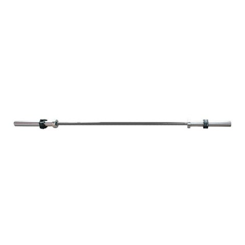 Gryf prosty olimpijski 20kg/2200 mm z zaciskami Lock Jaw HMS GO450