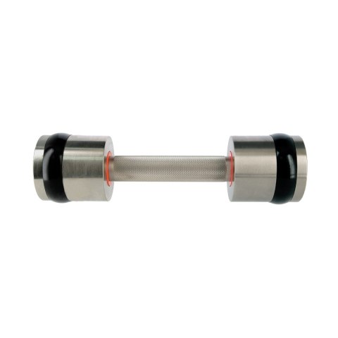 Hantle chromowane 2x5kg silikonowe elementy HMS HH05