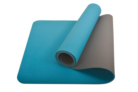 Mata do jogi Schildkrot Bicolor yoga matte turkusowo-szara 960068 Mata do jogi Schildkrot Bicolor yoga matte turkusowo-szara 960068