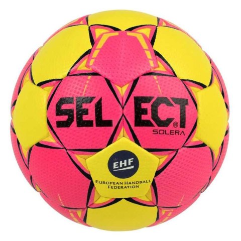 Piłka ręczna Select Solera Senior 3 2018 różowo-żółta rozm. 3 16254 Piłka ręczna Select Solera Senior 3 2018 różowo-żółta rozm. 3 16254