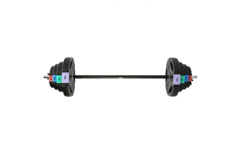 Sztanga z zmiennym obciążeniem One Fitness GSPO40 42 kg / talerze kompozytowe Sztanga z zmiennym obciążeniem One Fitness GSPO40 42 kg / talerze kompozytowe