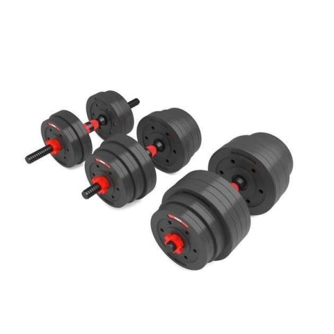 Sztangielki-Sztanga Kompozyt 2w1 SGP40 HMS 40 kg Sztangielki-Sztanga Kompozyt 2w1 SGP40 HMS 40 kg