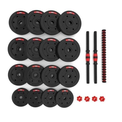 Sztangielki-Sztanga Kompozyt 2w1 SGP40 HMS 40 kg Sztangielki-Sztanga Kompozyt 2w1 SGP40 HMS 40 kg
