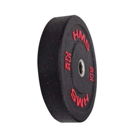 Talerz olimpijski Bumper 25 kg Czerwony HMS HTBR25 Talerz olimpijski Bumper 25 kg Czerwony HMS HTBR25