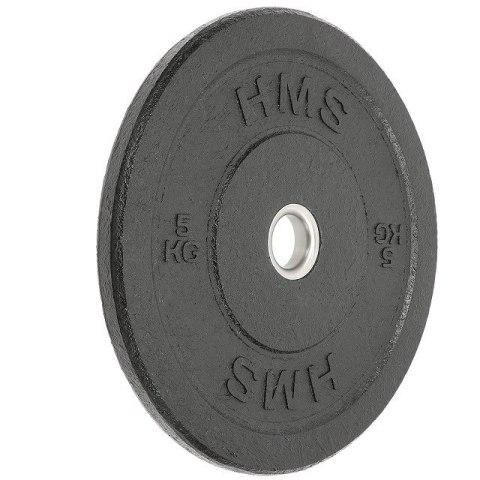 Talerz olimpijski Bumper 5 kg Czarny HMS CHTBR05 Talerz olimpijski Bumper 5 kg Czarny HMS CHTBR05