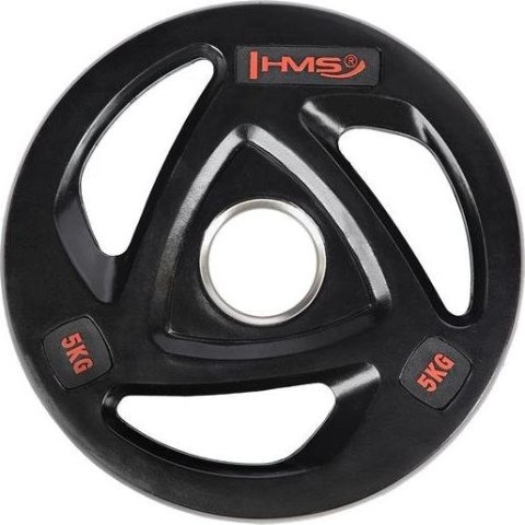 Talerz olimpijski ogumowany 5 kg HMS TOX05