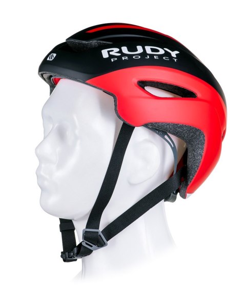 Kask rowerowy Volantis S-M 54 - 58 CM Black Red Kask rowerowy Volantis S-M 54 - 58 CM Black Red