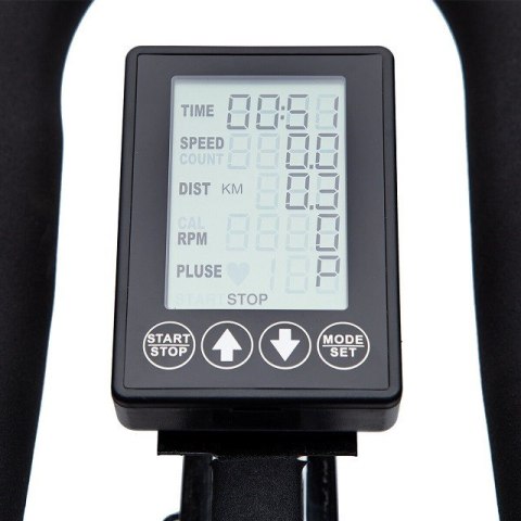 Rower spiningowy czarno-limonkowy HMS SW2102 Rower spiningowy czarno-limonkowy HMS SW2102