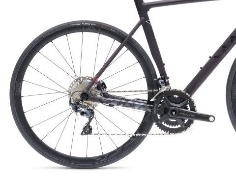 Rower szosowy VAAST R/1 700C ULTEGRA 58cm XL Black Cherry