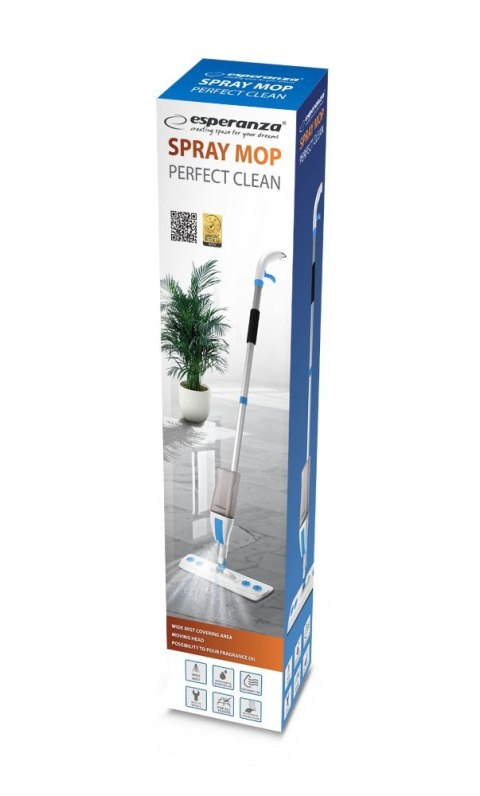 ESPERANZA MOP SPRAYOWY PERFECT CLEAN EHS003 ESPERANZA MOP SPRAYOWY PERFECT CLEAN EHS003
