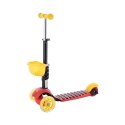 Hulajnoga dziecięca NILS FUN HLB07 4w1 BLACK-YELLOW-RED