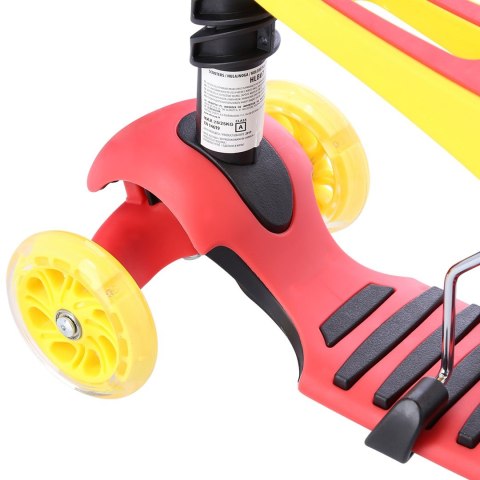 Hulajnoga dziecięca NILS FUN HLB07 4w1 BLACK-YELLOW-RED Hulajnoga dziecięca NILS FUN HLB07 4w1 BLACK-YELLOW-RED