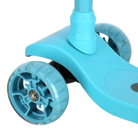 Hulajnoga dziecięca NILS FUN HLB09 LED turkusowa Hulajnoga dziecięca NILS FUN HLB09 LED turkusowa
