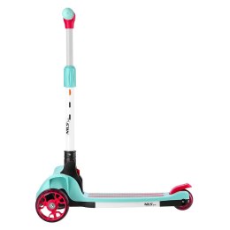 Hulajnoga dziecięca NILS FUN HLB10 LED miętowa