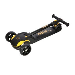 Hulajnoga dziecięca NILS FUN HLB122 LED czarna
