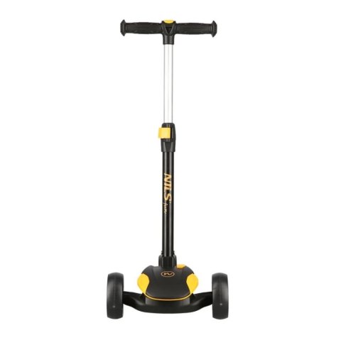 Hulajnoga dziecięca NILS FUN HLB122 LED czarna Hulajnoga dziecięca NILS FUN HLB122 LED czarna