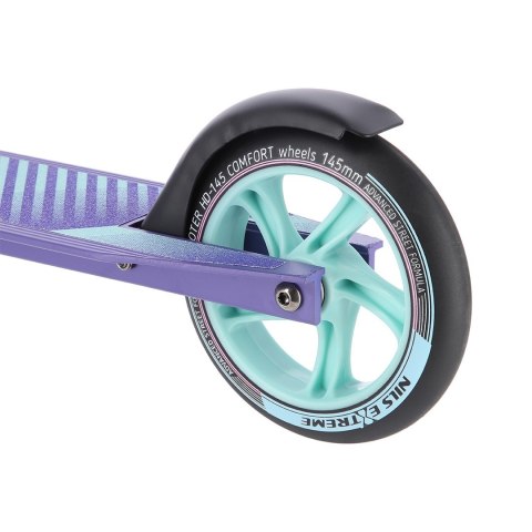 Hulajnoga miejska NILS EXTREME HD145 PURPLE-MINT Hulajnoga miejska NILS EXTREME HD145 PURPLE-MINT