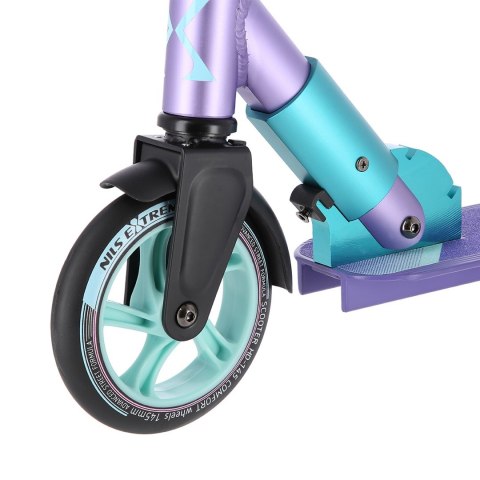 Hulajnoga miejska NILS EXTREME HD145 PURPLE-MINT Hulajnoga miejska NILS EXTREME HD145 PURPLE-MINT