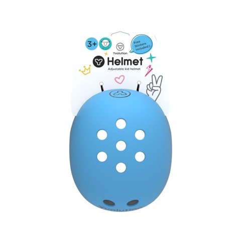 Yvolution Kask ochronny - niebieski
