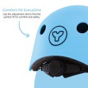 Yvolution Kask ochronny - niebieski