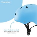 Yvolution Kask ochronny - niebieski
