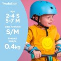 Yvolution Kask ochronny - niebieski