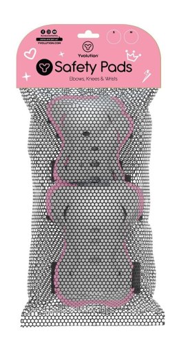 Yvolution Ochraniacze SAFETY PADS - różowy