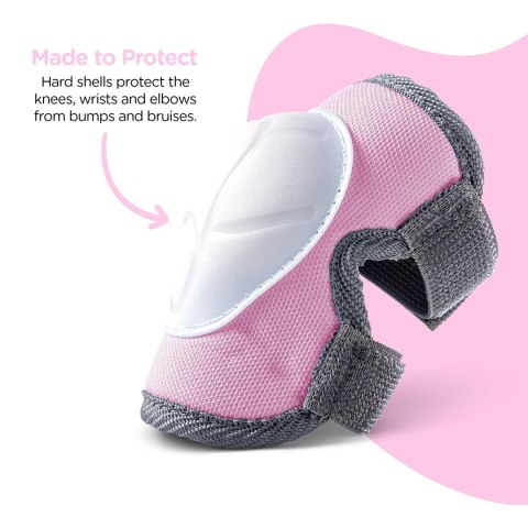 Yvolution Ochraniacze SAFETY PADS - różowy Yvolution Ochraniacze SAFETY PADS - różowy