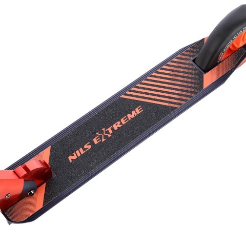 Hulajnoga miejska NILS EXTREME HD145 GRAPHITE-ORANGE Hulajnoga miejska NILS EXTREME HD145 GRAPHITE-ORANGE