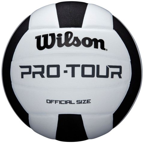 Piłka do siatkówki Wilson Pro-Tour czarno-biała rozm. 5 WTH20119XB Piłka do siatkówki Wilson Pro-Tour czarno-biała rozm. 5 WTH20119XB