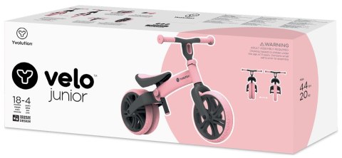 Yvolution Rowerek VELO JUNIOR różowy Yvolution Rowerek VELO JUNIOR różowy