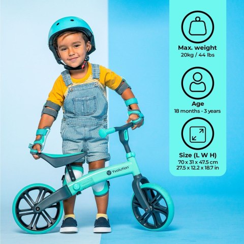 Yvolution Rowerek VELO JUNIOR zielony Yvolution Rowerek VELO JUNIOR zielony