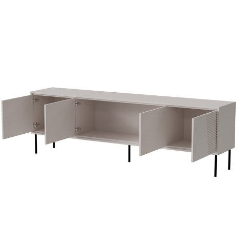 Szafka RTV ABI 4D 200x38x62 kaszmir mat Szafka RTV ABI 4D 200x38x62 kaszmir mat