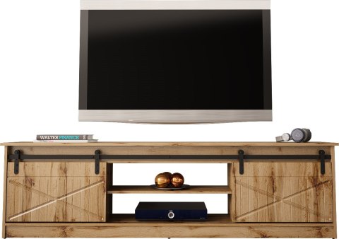 Szafka RTV GRANERO 200x56,7x35 dąb wotan Szafka RTV GRANERO 200x56,7x35 dąb wotan