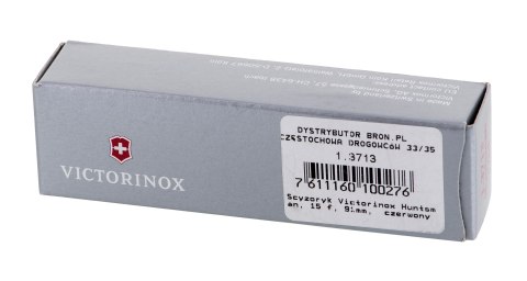Scyzoryk Victorinox Huntsman, 15 f, 91mm, czerwony Scyzoryk Victorinox Huntsman, 15 f, 91mm, czerwony