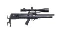 Wiatrówka karabinek REXIMEX Tormenta Syntetic Black PCP 4,5 14 strz. Ekp