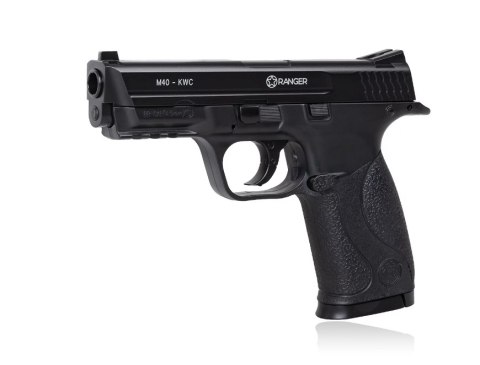 Wiatrówka pistolet RANGER M40 KWC kal. 4,5 BBs 19 strz. METAL SLIDE CO2 (AAKCMD481AZB)