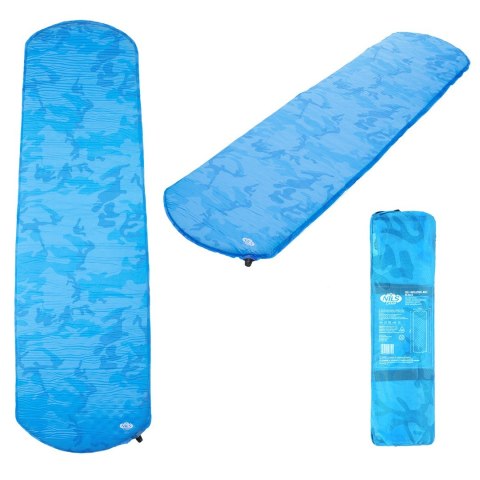 Mata samopompująca NILS CAMP NC4062 niebieska - 5 cm Mata samopompująca NILS CAMP NC4062 niebieska - 5 cm