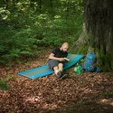 Mata samopompująca NILS CAMP NC4340 niebiesko-szara - 5 cm