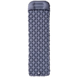 Mata turystyczna z pompką NILS CAMP NC4006 szara - 5 cm