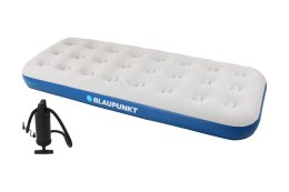 Materac dmuchany z pompką ręczną 188x73 cm Blaupunkt IM210