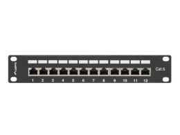 Patch panel Lanberg PPF6-9012-B (1U; 10