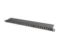 Patch panel Lanberg PPS5-0024-B (0.5U; kat. 5e; 24xRJ-45)