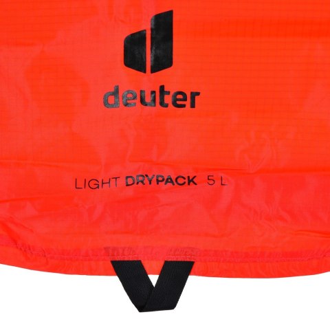 Worek wodoszczelny Deuter Light Drypack 5 papaya Worek wodoszczelny Deuter Light Drypack 5 papaya