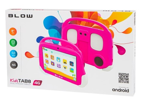BLOW TABLET KIDSTAB8 4G 4/64GB RÓŻOWE ETUI BLOW TABLET KIDSTAB8 4G 4/64GB RÓŻOWE ETUI